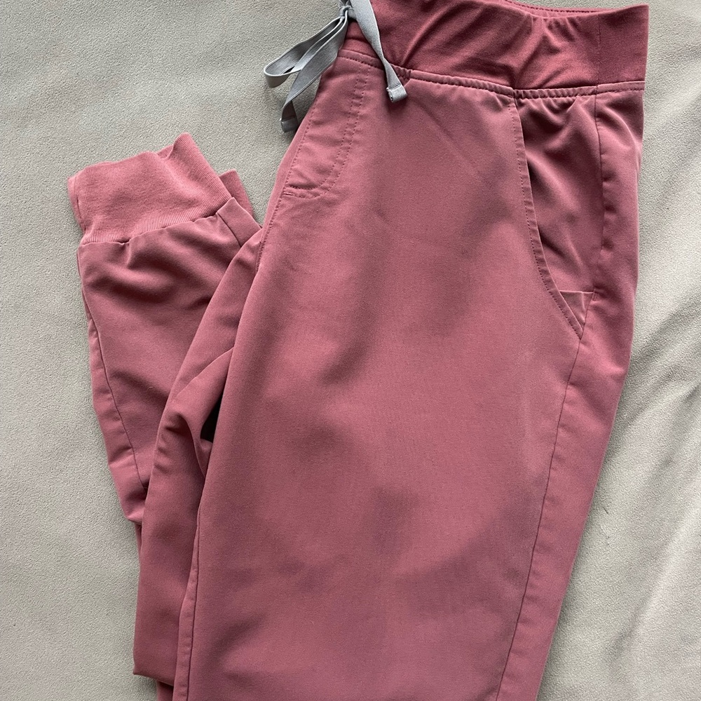 Zamora Jogger Scrub Pants Mauve M